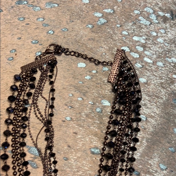 3 for $15- Black Beaded Cross necklace - Picture 3 of 3